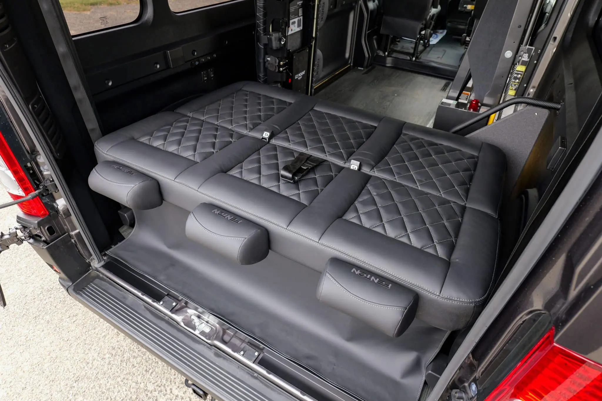 Power Folding Bench Seat